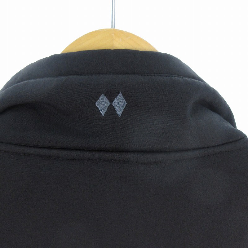Black Diamond 90s Black Softshell Jacket Fleece Lining L
