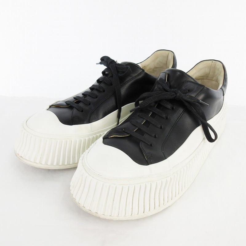 ジルサンダー JIL SANDER プラットフォームスニーカー シューズ 厚底 