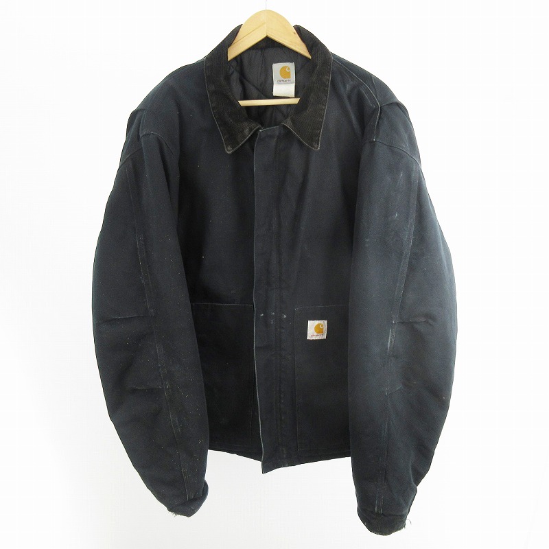 Carhartt コーデュロイジャケット ブラック カーハート carhartt 50 TRADITIONAL JACKET トラディショナル