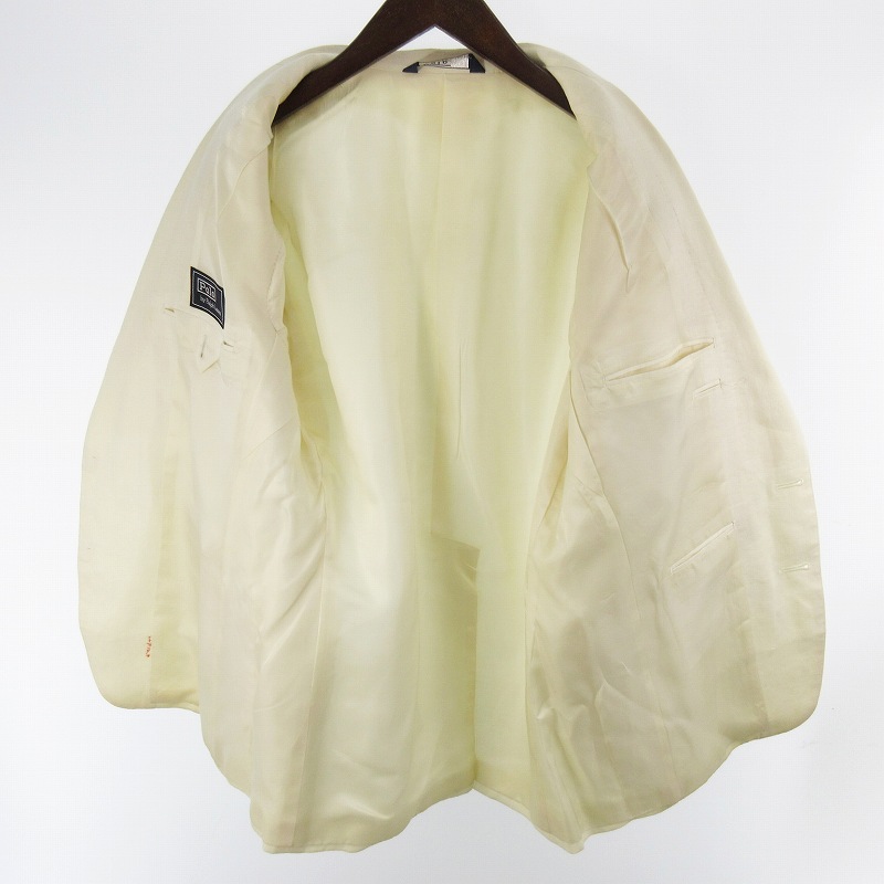 Ralph Laurenラルフローレンセーラー襟ヴィンテージベージュ麻ジャケット Ralph Laurenラルフローレンセーラー襟ヴィンテージベージュ麻ジャケット