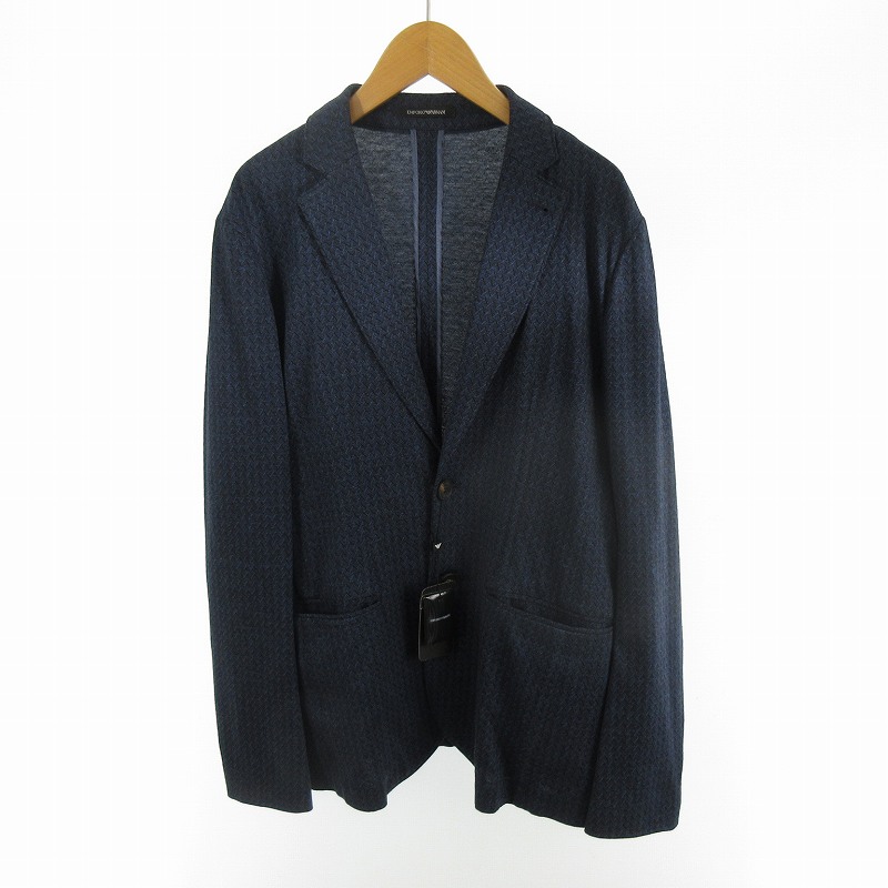 未使用品 エンポリオアルマーニ EMPORIO ARMANI テーラードジャケット 
