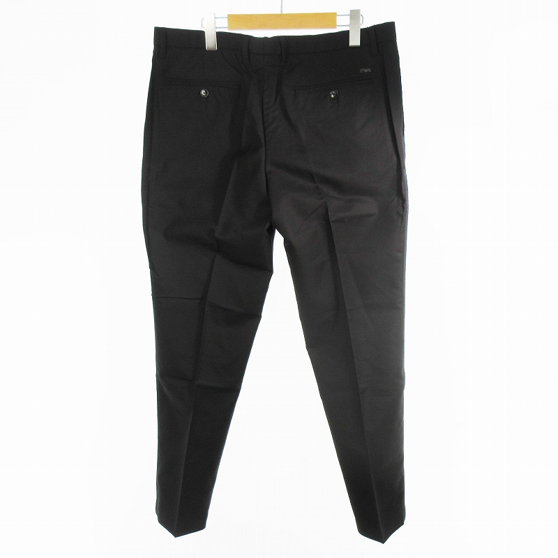 【SIVIGLIA】未使用✨❗️シビリアスリムテーパードチノパンブラックパンツ/ SIVIGLIA】未使用✨❗️シビリアスリムテーパードチノパン