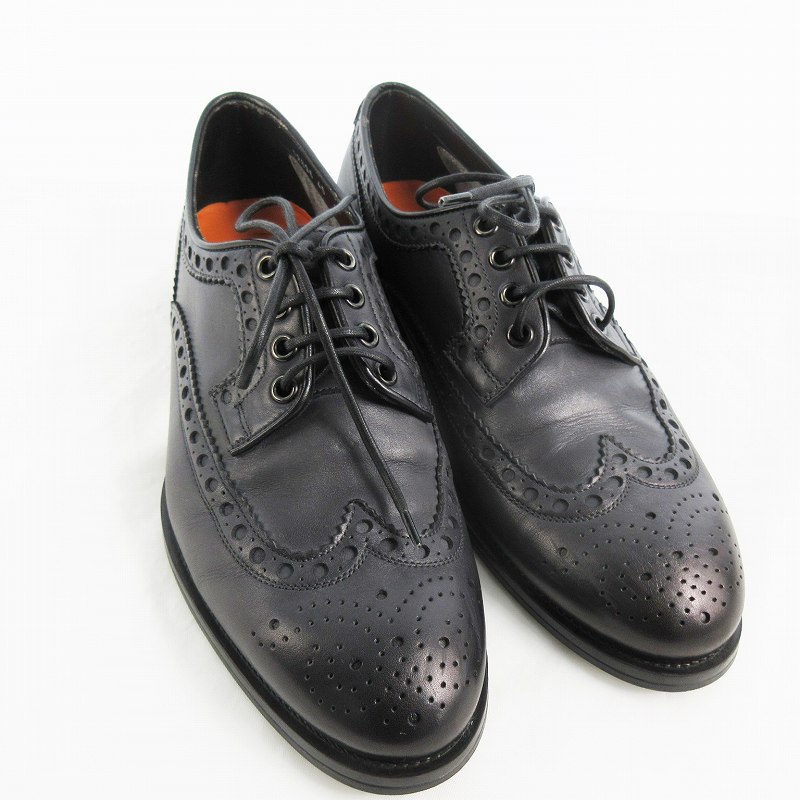 santoni ビジネスシューズ　サイズ6 1/2 ブラック サントーニ ビジネスシューズ F 6 1/2