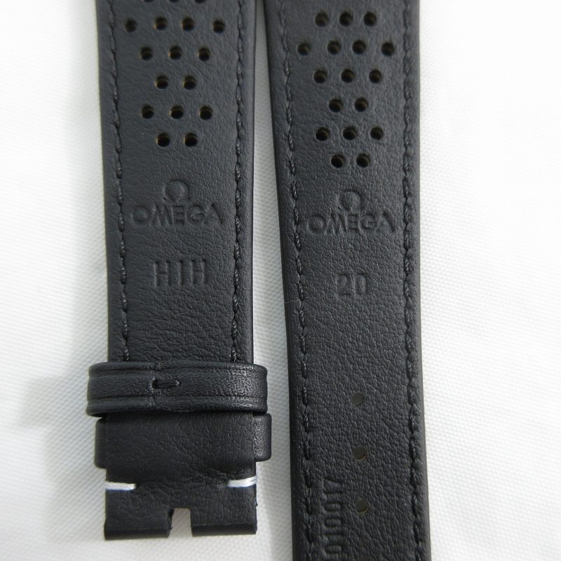 未使用品 オメガ OMEGA 腕時計 純正 レザーベルト バンド