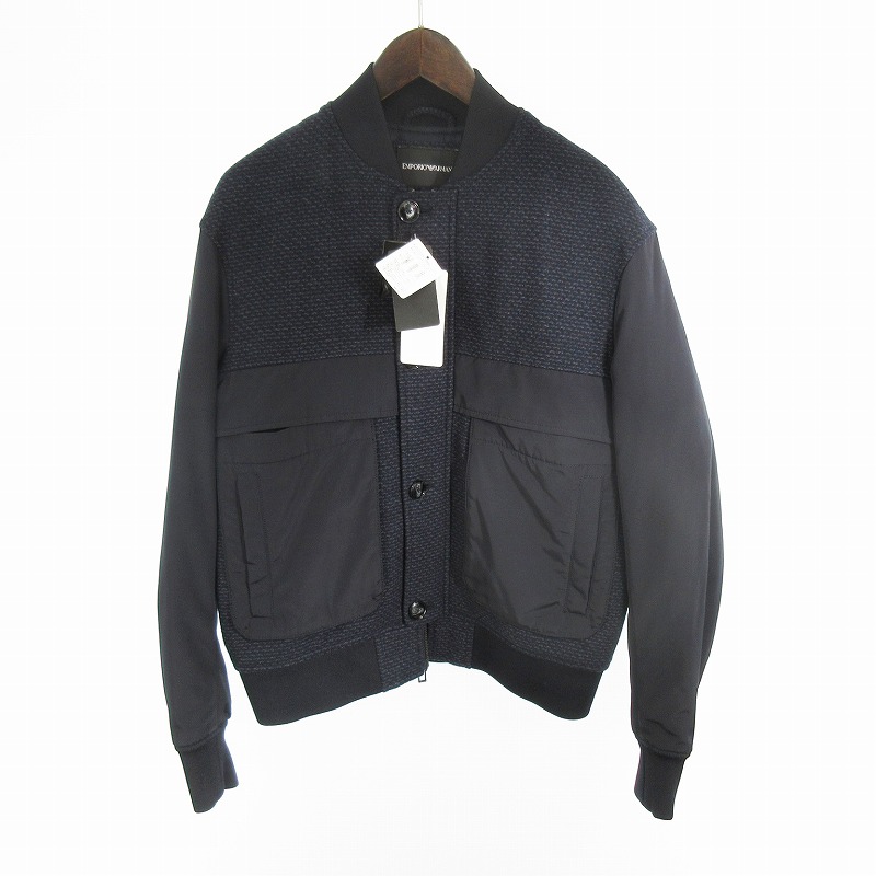 未使用品 エンポリオアルマーニ EMPORIO ARMANI 中綿 ブルゾン 