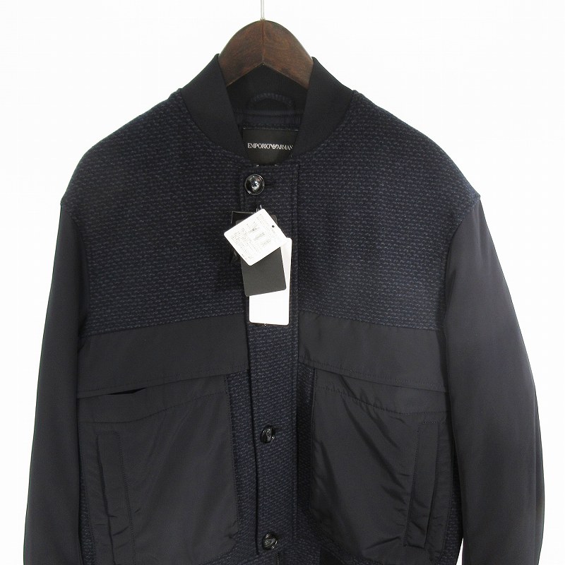未使用品 エンポリオアルマーニ EMPORIO ARMANI 中綿 ブルゾン 