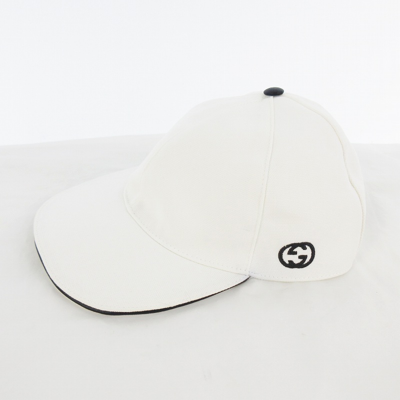 グッチ GUCCI キャップ 帽子 インターロッキングG シェリーライン