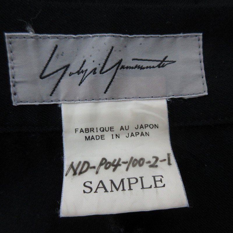 ヨウジヤマモト　パンツサンプル品 PANTS(パンツ)｜YOHJI YAMAMOTOのメンズファッション｜【公式