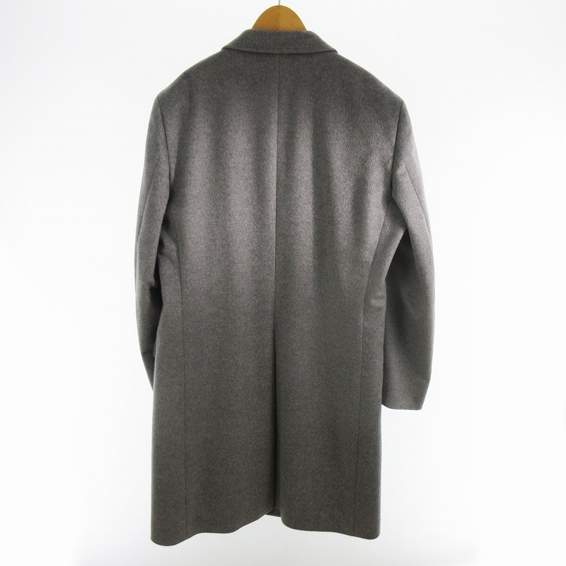 高級✨エルメネジルドゼニア カシミヤ100% チェスターコート ロンナー 比翼 ラッピング無料】Ermenegildo Zegna ゼニアコート カシミヤ100