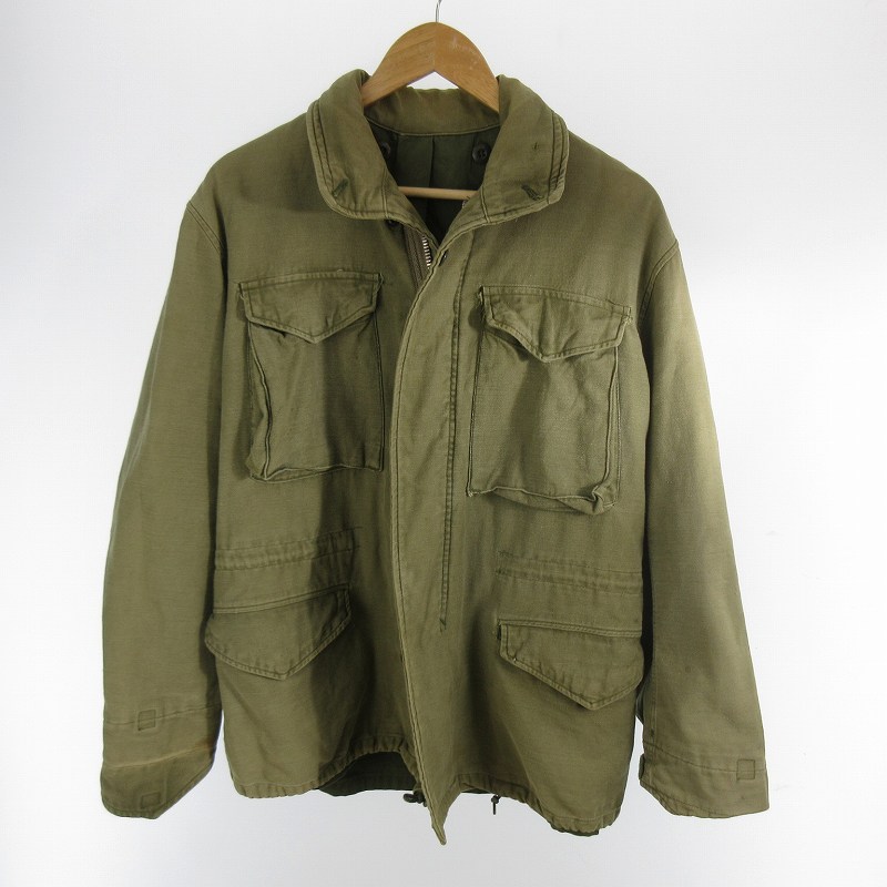 M-65 フィールドジャケット US ARMY ミリタリー SCOVILL アルミ 軍物