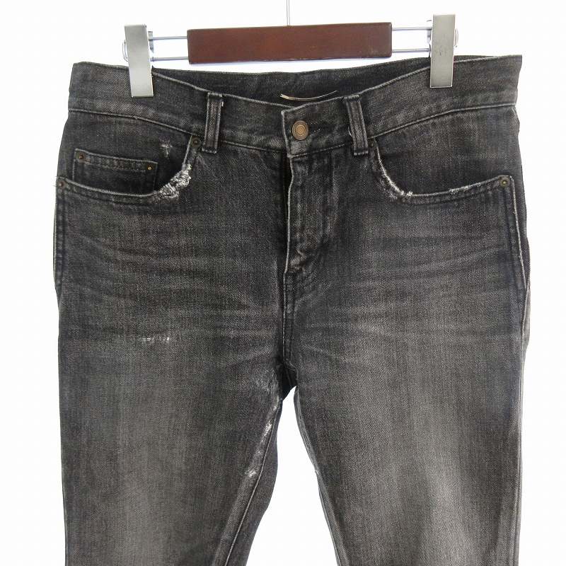 サンローラン パリ SAINT LAURENT PARIS ヴァカレロ期 スキニー デニム