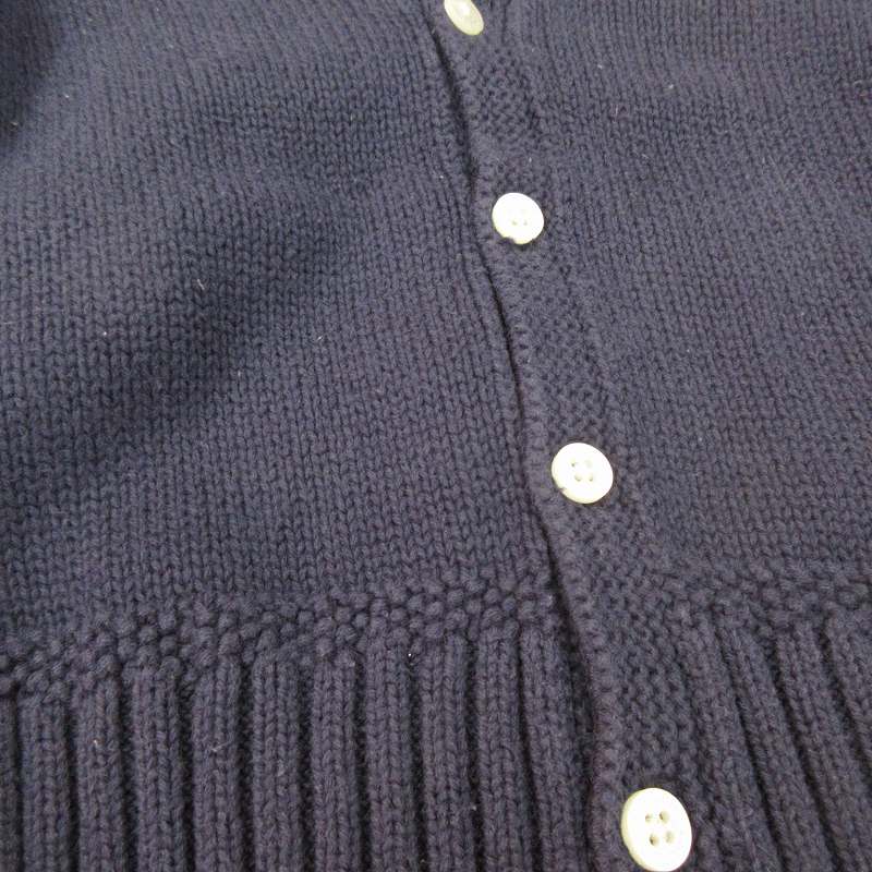 ラルフローレン RALPH LAUREN カーディガン ケーブルニット 長袖 紺