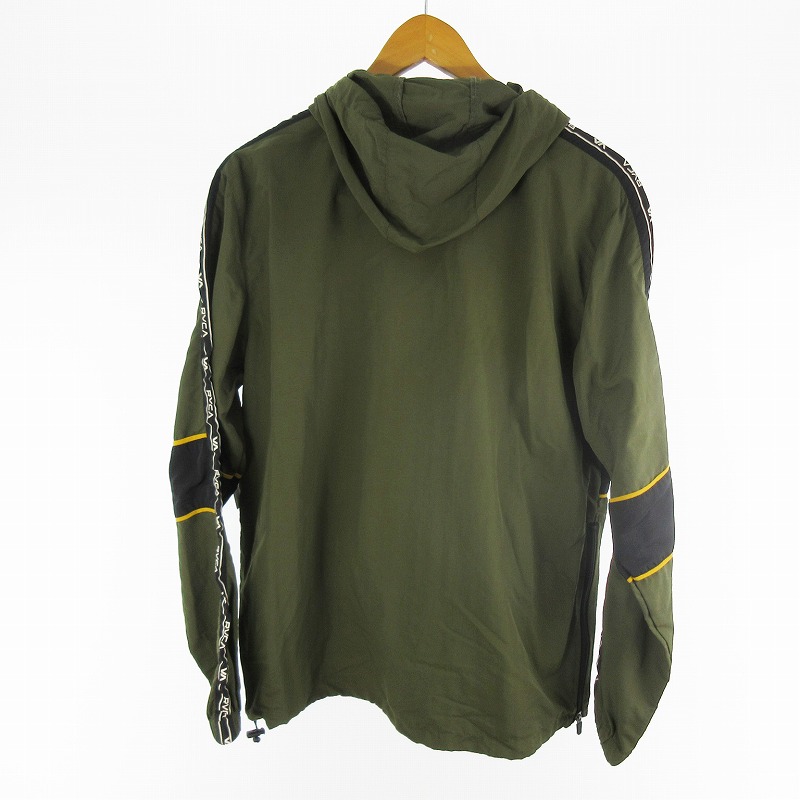 未使用品 ルーカ RVCA アノラック ナイロン パーカー オリーブ