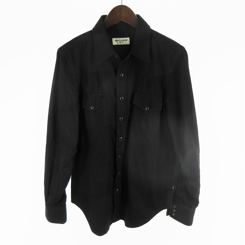 SAINT LAURENT サンローランパリウェスタンシャツ
