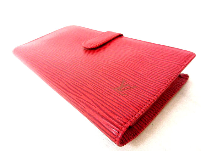 ルイヴィトン LOUIS VUITTON 美品 エピ コンチネンタルヴィエノワ 財布 