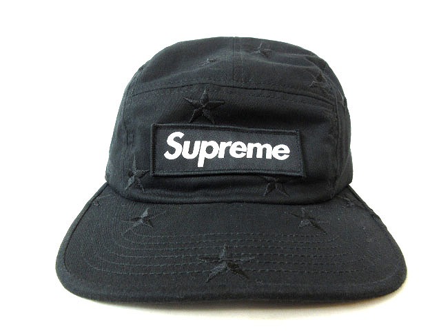 シュプリーム SUPREME 13AW Stars Camp Cap ジェットキャップ 帽子 