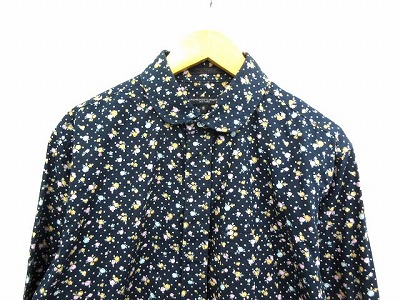 【美品】エンジニアドガーメンツ　 長袖シャツ　総柄 エンジニアードガーメンツ Engineered Garments シャツ 長袖 花柄