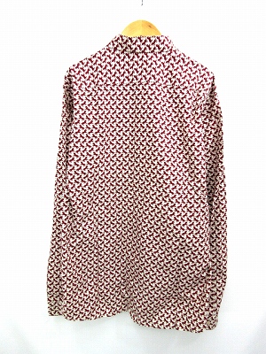 グッチ GUCCI シャツ ドレスシャツ ホース柄 馬柄 長袖 スリムフィット 