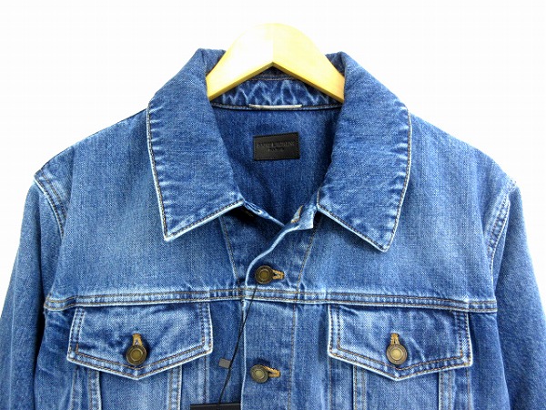 最終価格】 美品 メンズ サンローラン Gジャン ジャケット デニム 