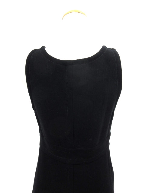 PRADA ノースリーブワンピース　ブラック40 プラダ PRADA ノースリーブワンピース 黒 ブラック 40