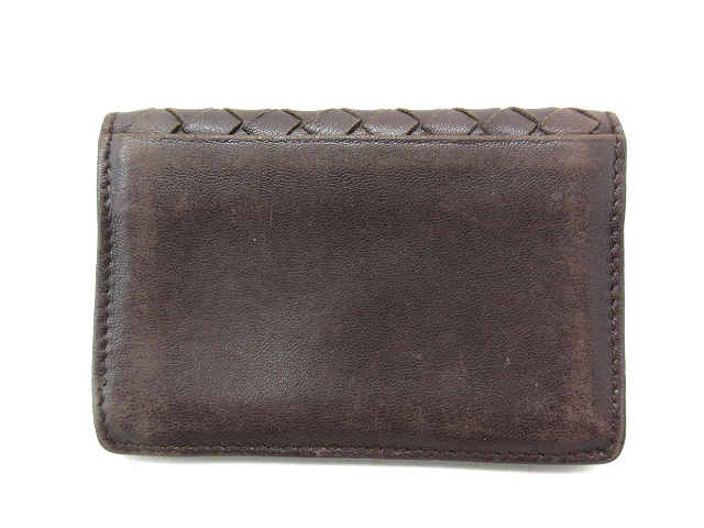 BOTTEGA VENETA 名刺入れ ブラウン ボッテガヴェネタ BOTTEGA VENETA カードケース 名刺入れ