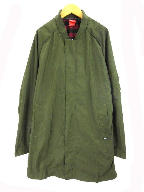 ナイキ NIKE F.C ポリステンカラーコート カーキ XL 802420-347 16AW 