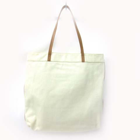 トリーバーチ TORY BURCH キャンバストートバッグ 鳥プリント ベージュ  