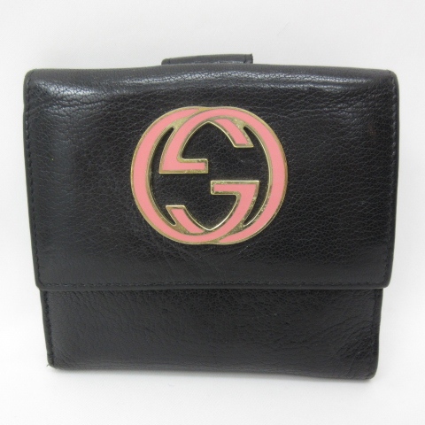 324✨美品✨GUCCI グッチ 二つ折り財布 GGマーモント レザー ブラック GUCCI グッチ 財布 GGマーモント 二つ折り財布 523193 レザー
