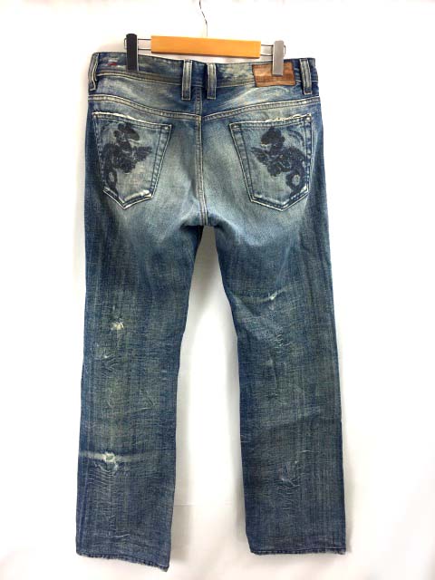 ディーゼル DIESEL デニムパンツ ジーンズ ダメージ加工 クラッシュ