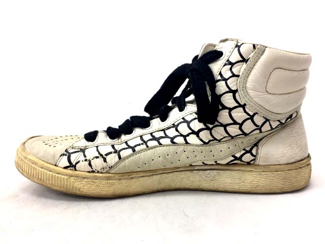 PUMA×セルジオロッシのコラボハイカットスニーカー プーマ PUMA セルジオロッシ SERGIO ROSSI ハイカットスニーカー 靴