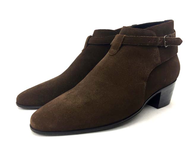 美品】BURBERRY LONDON ジョッパーブーツ BLACK 26（サンローラン パリ 