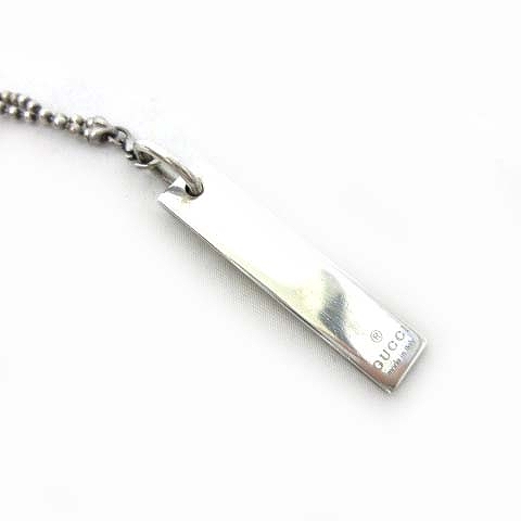 GUCCI ネックレストップ グッチ GUCCI ネックレス トップ ペンダント アクセサリー ロゴ刻印