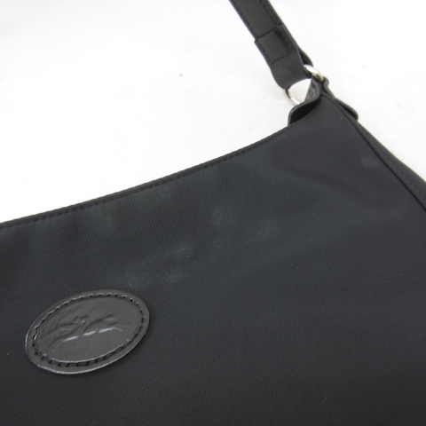ロンシャン LONGCHAMP ワンショルダーバッグ ナイロン 軽量 黒