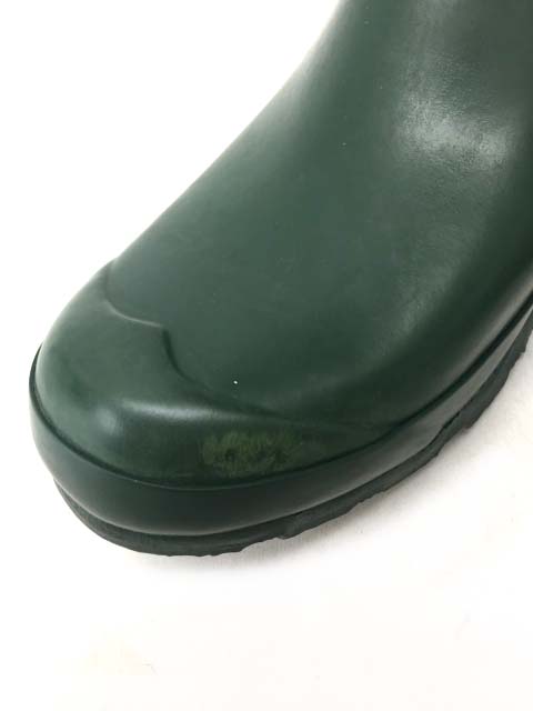 HUNTER レインシューズ　グリーン　UK5 EU38 HUNTER レインシューズグリーンUK5 EU38