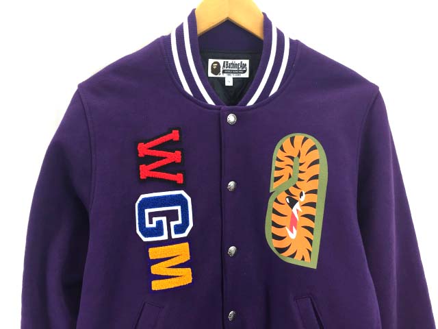 アベイシングエイプ A BATHING APE スタジアムジャンパー スタジャン 