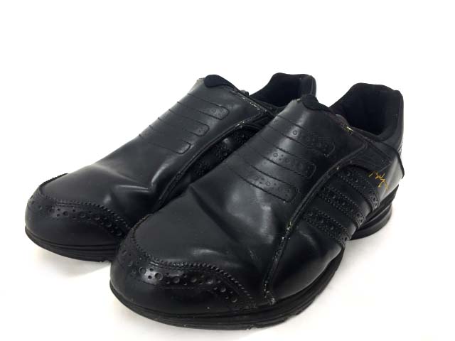 ヨウジヤマモト アディダス YOHJI YAMAMOTO adidas レザースニーカー 