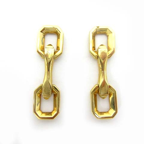 カルティエ　ペネロープ　カフスリンク　750 K18 937740 Cartier カフス K18 カルティエ ヴィンテージ750 カルティエ