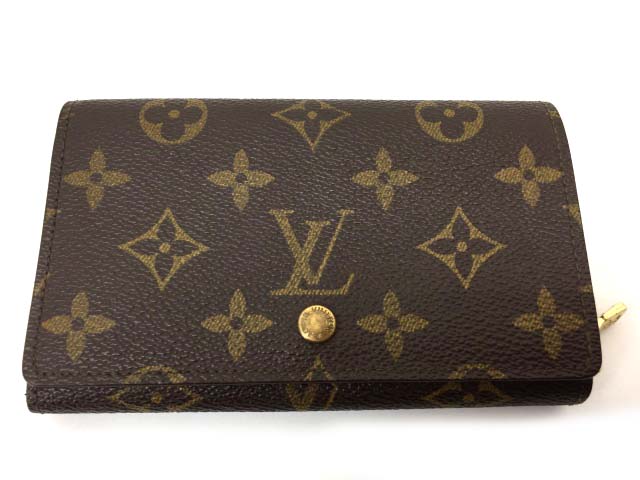 ルイヴィトン LOUIS VUITTON 二つ折り財布 ポルトフォイユトレゾール  
