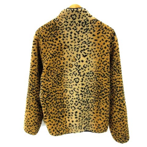 シュプリーム SUPREME 17AW leopard Fleece Reversible Jacket 