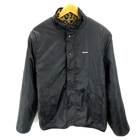 シュプリーム SUPREME 17AW leopard Fleece Reversible Jacket 
