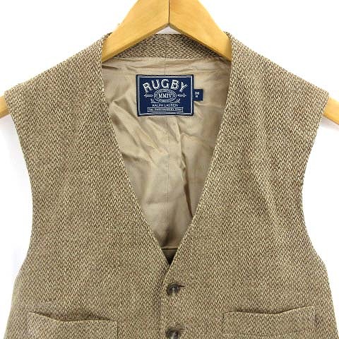 ラルフローレン ラグビー RALPH LAUREN RUGBY ベスト ジレ 前開き 