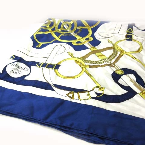 エルメス HERMES 大判スカーフ カレ90 EPERON D