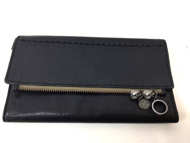 ディーゼルブラックゴールド DIESEL BLACK GOLD 長財布 3つ折り  