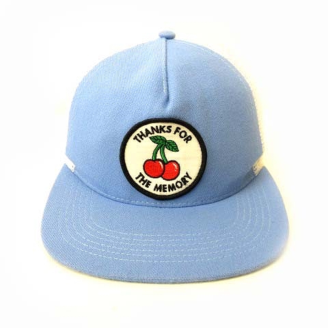 シュプリーム Supreme 10ss メッシュキャップ 帽子 さくらんぼ チェリーワッペン 青 ブルー 白 ホワイト Sss7 メンズ 122 ベクトルパーク