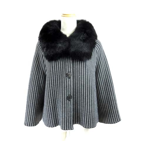 未使用品 クリスチャンディオール Christian Dior フォックスファー 
