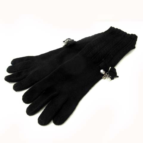 クリスチャンディオール Christian Dior 手袋 グローブ カシミヤ100  