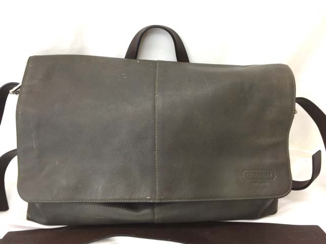 コーチ Coach ショルダーバッグ ハンドバッグ 2way ビジネス レザー ダークグレー Sss8 メンズ 122 ベクトルパーク コーチ Coach ショルダーバッグ ハンドバッグ 2way ビジネス レザー ダークグレー Sss8 メンズ 122 ベクトルパーク