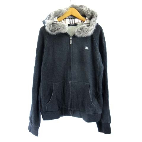 バーバリーブラックレーベル BURBERRY BLACK LABEL フーデッドパーカー 