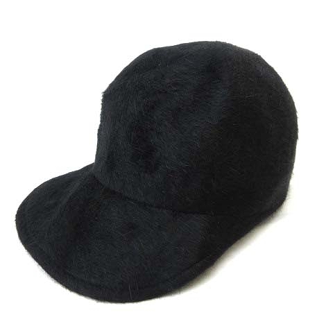 Overhead オーバーヘッド ラビットフェルト キャップ 帽子 黒 ブラック M 約57 58cm メンズ 122 ベクトルパーク