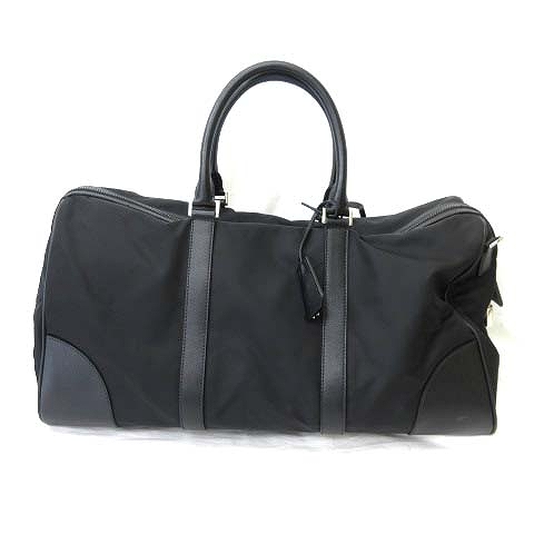 プラダ PRADA ボストンバッグ 旅行鞄 サフィアーノ TESSUTO SAFFIANO